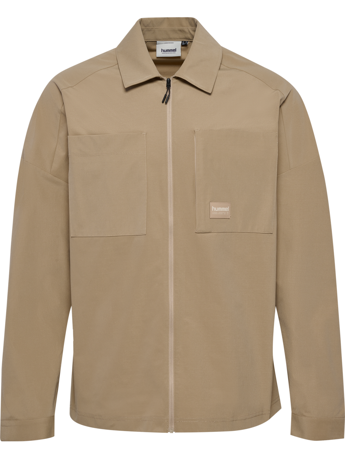 hmlSORONA LOOSE OVERSHIRT, CORNSTALK, packshot