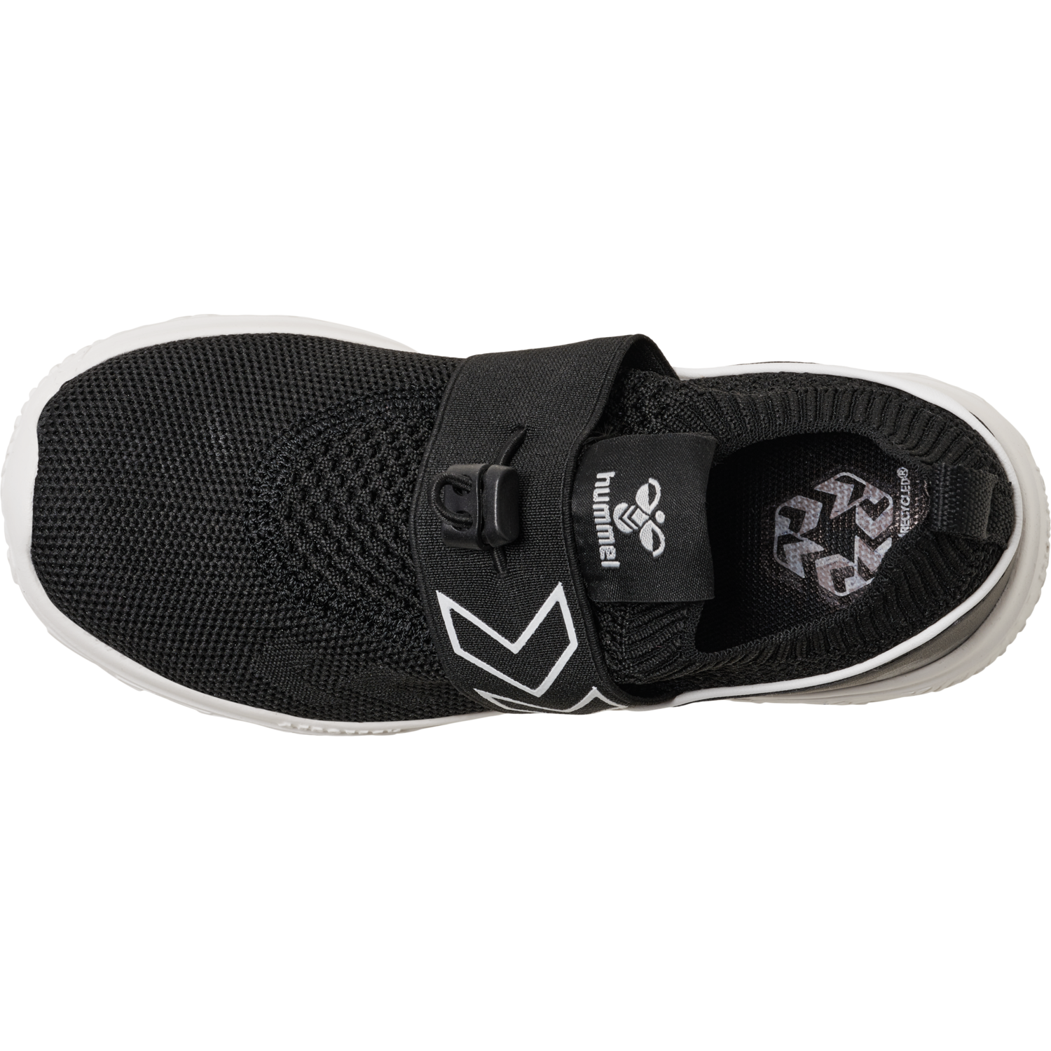 ACTUS KNIT SLIP-ON RECYCLED JR, BLACK, packshot
