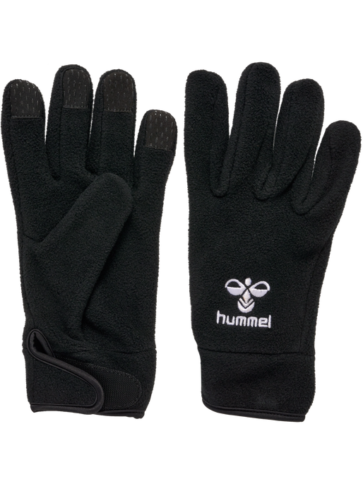 hmlFLEECE GLOVES, BLACK hmlFLEECE GLOVES, BLACK, packshot