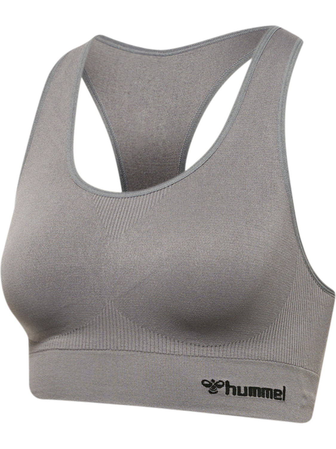 hmlTIF SEAMLESS SPORTS TOP, QUIET SHADE, packshot
