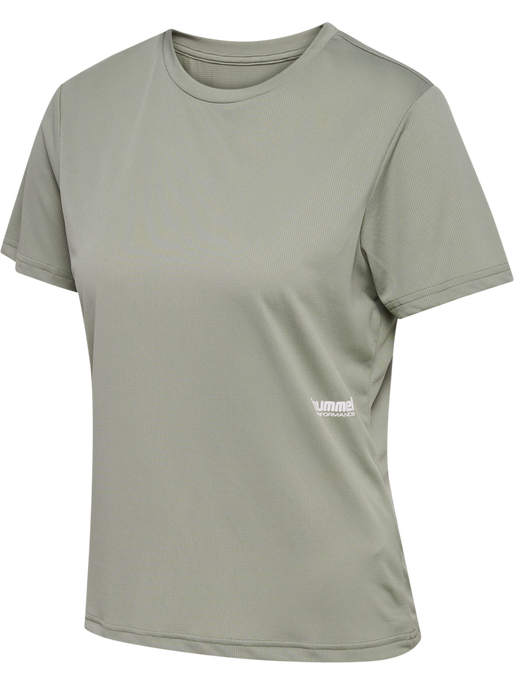 hmlPULSE WORKOUT W T-SHIRT S/S, SEAGRASS hmlPULSE WORKOUT W T-SHIRT S/S, SEAGRASS, packshot