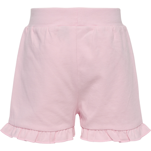 hmlDREAM RUFFLE SHORTS, PARFAIT PINK, packshot