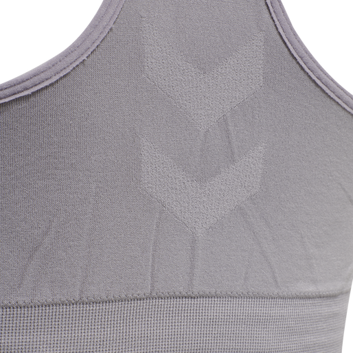 hmlTIF SEAMLESS SPORTS TOP, MINIMAL GRAY, packshot