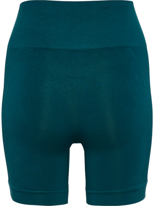 hmlTIF SEAMLESS SHORTS, DARK SEA, packshot