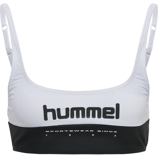 hmlCINDI SWIM TOP, WHITE/BLACK, packshot