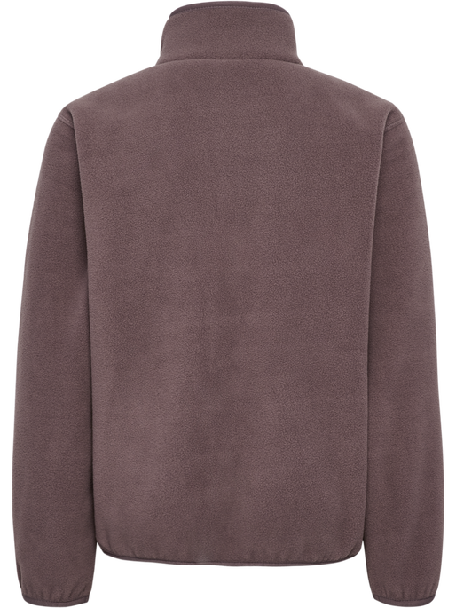 hmlJR FLEECE ZIP JACKET BEE, PEPPERCORN hmlJR FLEECE ZIP JACKET BEE, PEPPERCORN, packshot