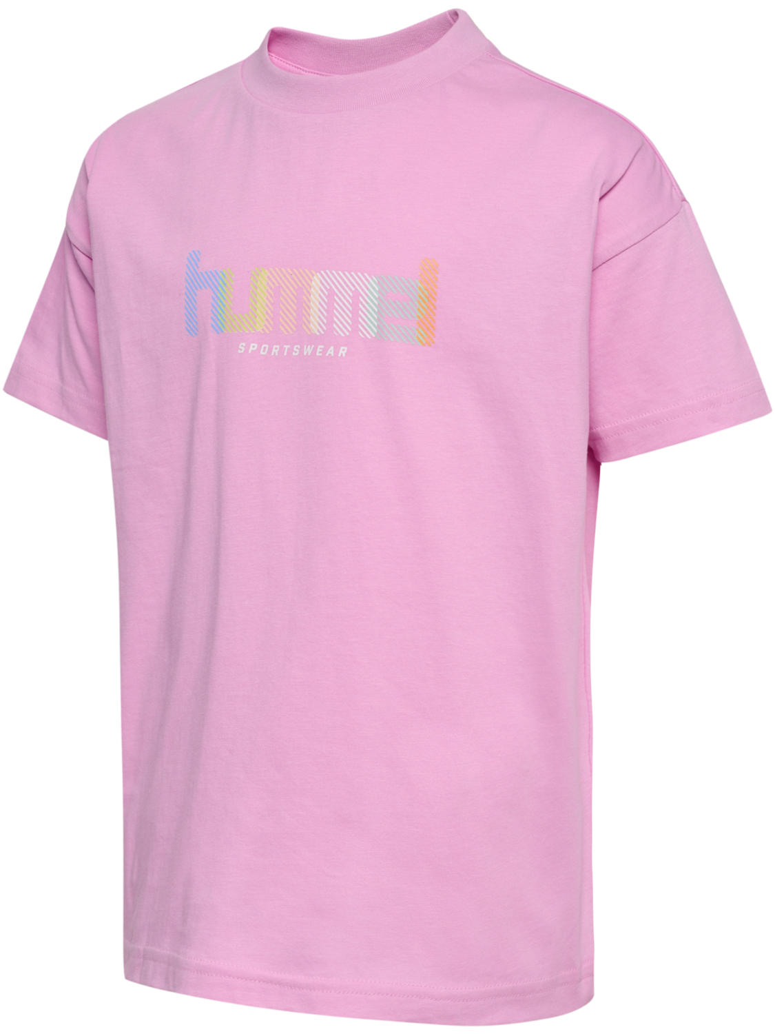 hmlAGNES T-SHIRT S/S, PASTEL LAVENDER, packshot