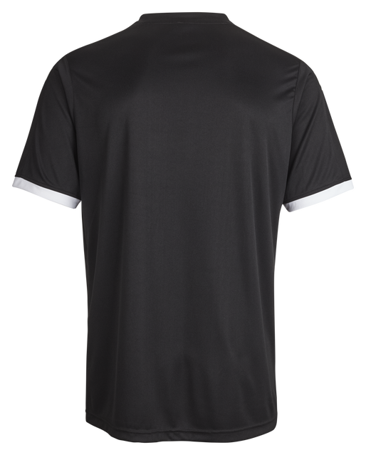 CORE SS POLY JERSEY, BLACK PR CORE SS POLY JERSEY, BLACK PR, packshot
