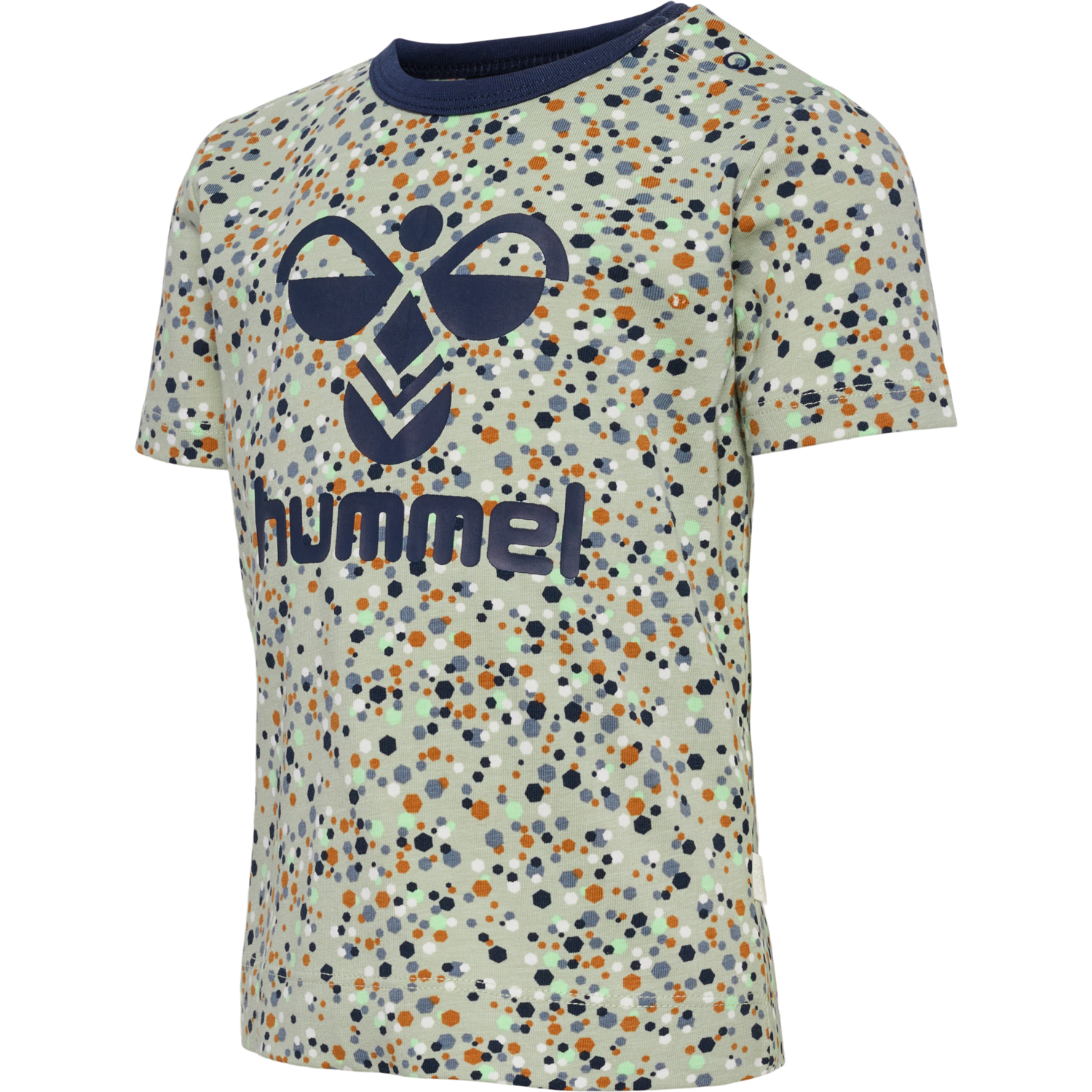 hmlMADS AOP T-SHIRT S/S, DESERT SAGE, packshot