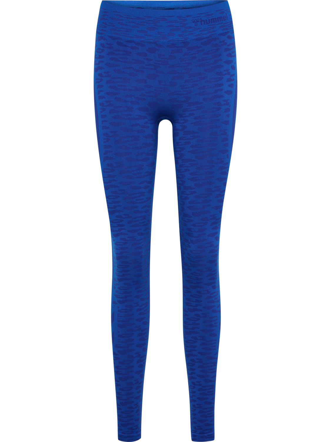 hmlMT LEO SEAMLESS MW TIGHTS, OLYMPIAN BLUE/SODALITE BLUE ME, packshot