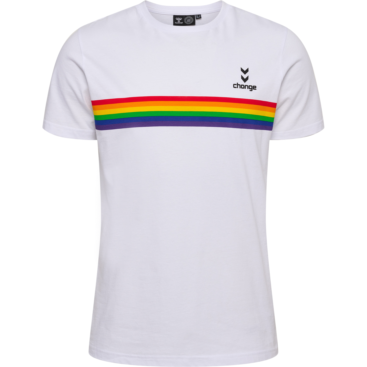 hmlCHANGE STRIPE T-SHIRTS, 9001, packshot