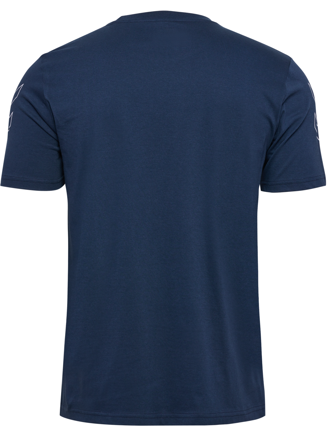 hmlELEMENTAL CHEVRON COTTON TEE, DRESS BLUES, packshot