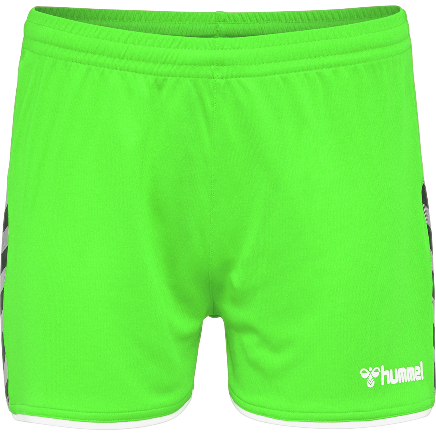 hmlAUTHENTIC POLY SHORTS WOMAN, GREEN GECKO, packshot