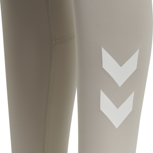 hmlMT GRACE HIGH WAIST TIGHTS, CHATEAU GRAY, packshot