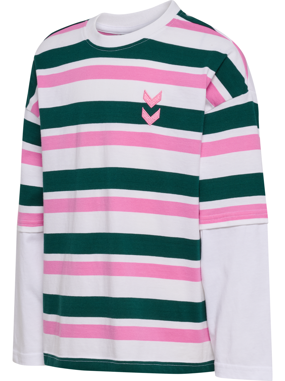 hmlJR SILLY T-SHIRT L/S, FOREST BIOME, packshot