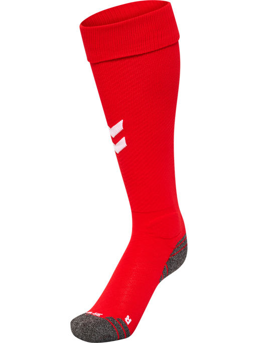hmlPRO FOOTBALL SOCKS, TRUE RED/WHITE, packshot