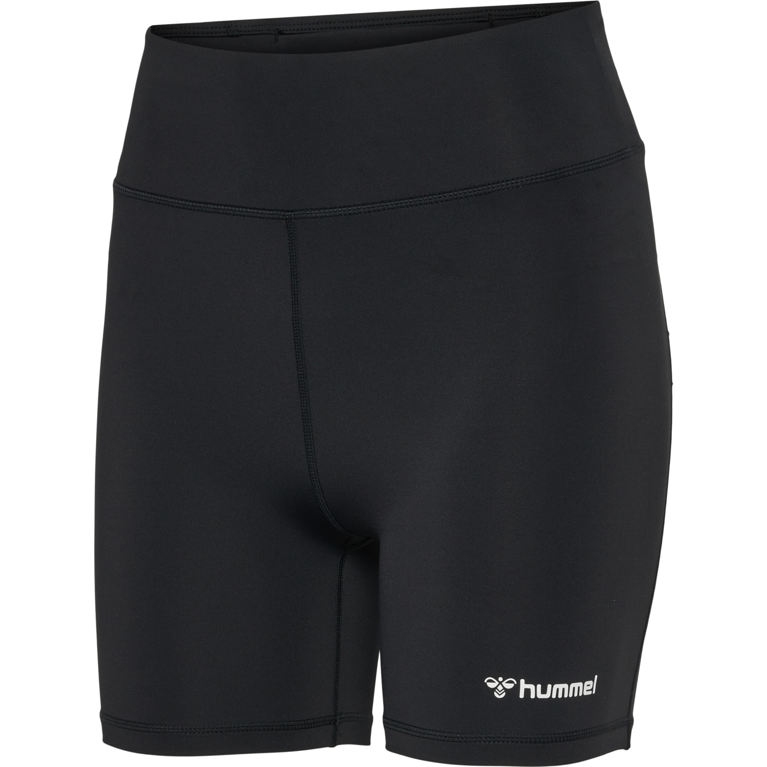 hmlMT ACTIVE HW TIGHT SHORTS, BLACK, packshot