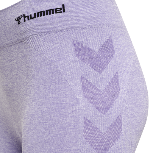 hmlCI SEAMLESS CYCLING SHORTS, LAVENDER MELANGE, packshot