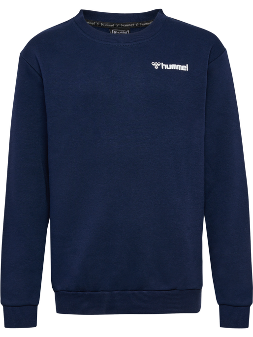 hmlMOVER COTTON SWEATSHIRT KIDS, MARINE, packshot