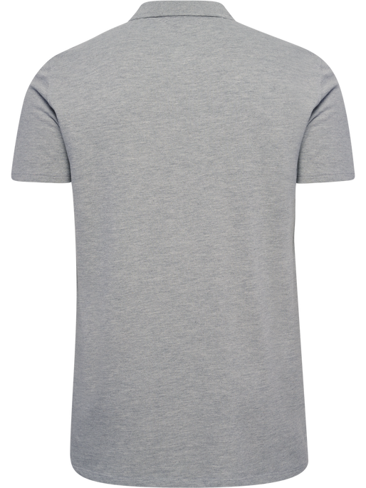 hmlGO 2.0 POLO, GREY MELANGE hmlGO 2.0 POLO, GREY MELANGE, packshot