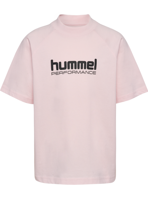 hmlJR DANCE T-SHIRT S/S, BARELY PINK, packshot