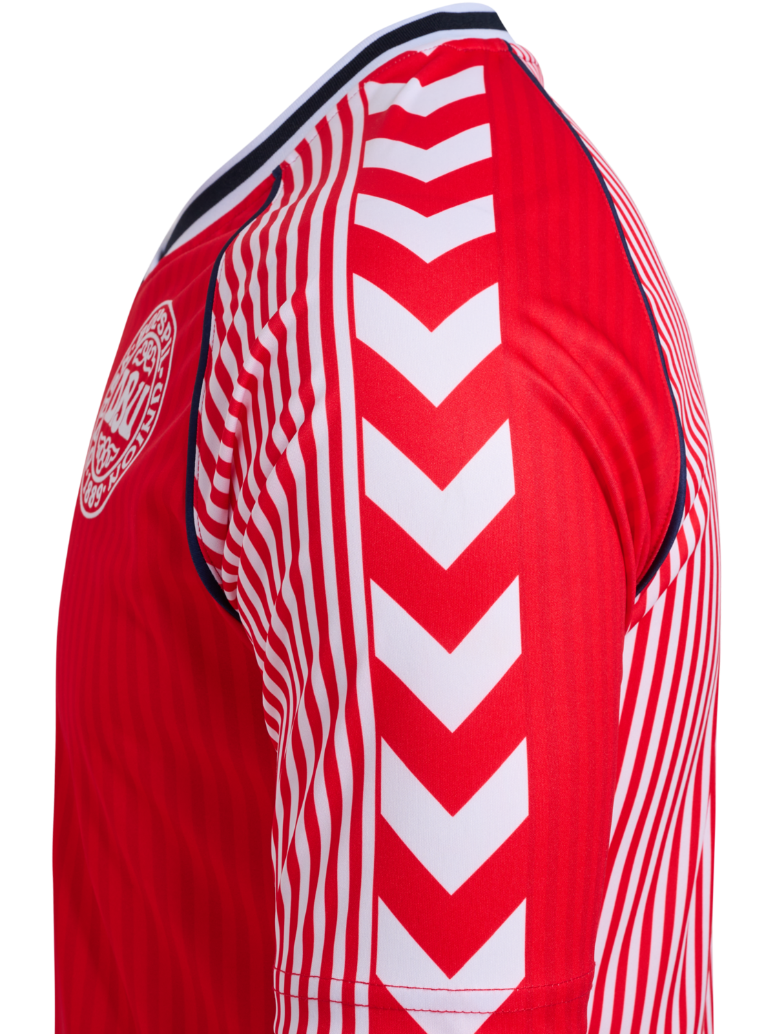 DBU 86 REPLICA JERSEY S/S KIDS, RED/WHITE, packshot