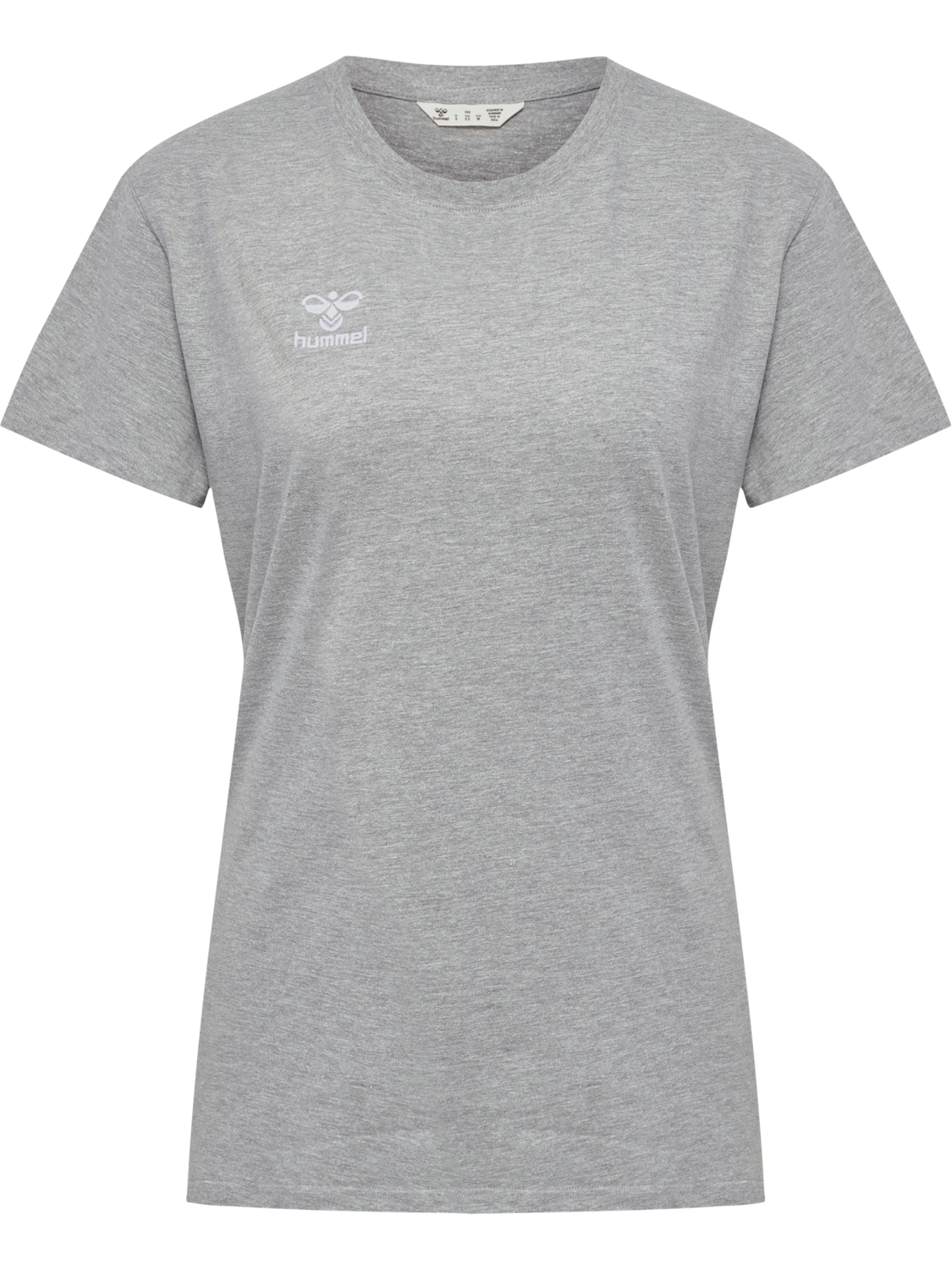 hmlGO 2.0 T-SHIRT S/S WOMAN, GREY MELANGE, packshot