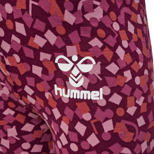 hmlCONFETTI TIGHTS, WINDSOR WINE, packshot