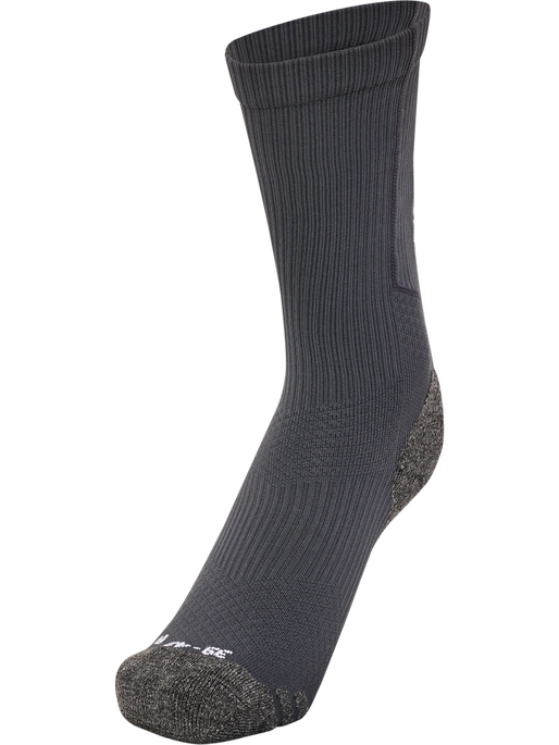 hmlPRO TRAINING SOCKS LOW, ASPHALT/WHITE hmlPRO TRAINING SOCKS LOW, ASPHALT/WHITE, packshot