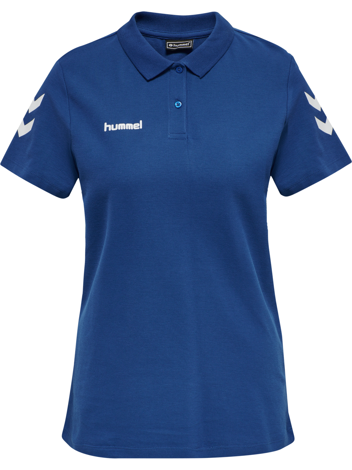 HMLGO COTTON POLO WO, TRUE BLUE, packshot