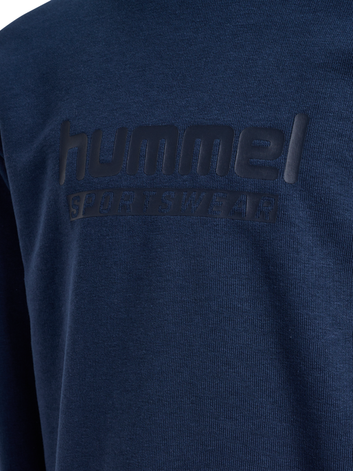 hmlJR BASE SWEATSHIRT, DRESS BLUES, packshot