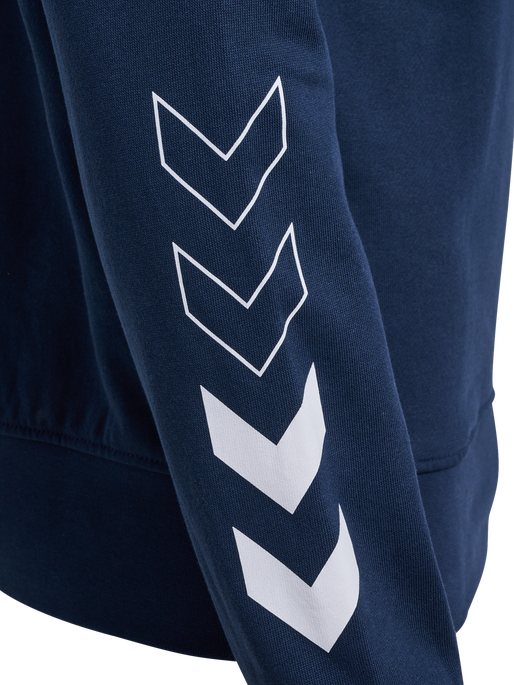 hmlELEMENTAL SWEATSHIRT, DRESS BLUES, packshot