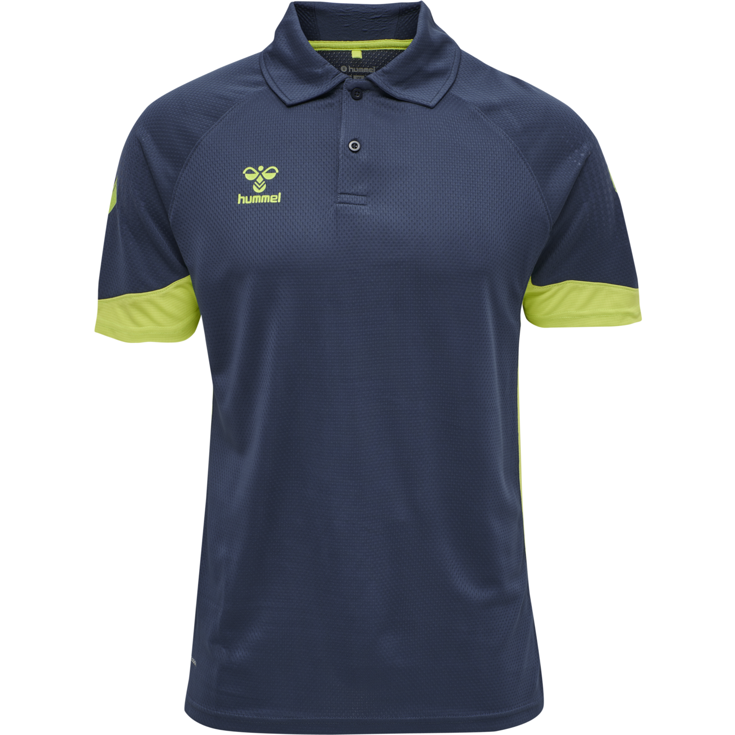 hmlLEAD FUNCTIONAL KIDS POLO, DARK DENIM, packshot