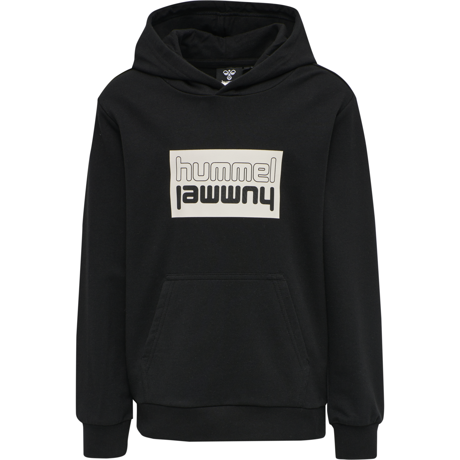 hmlDUO HOODIE, BLACK, packshot