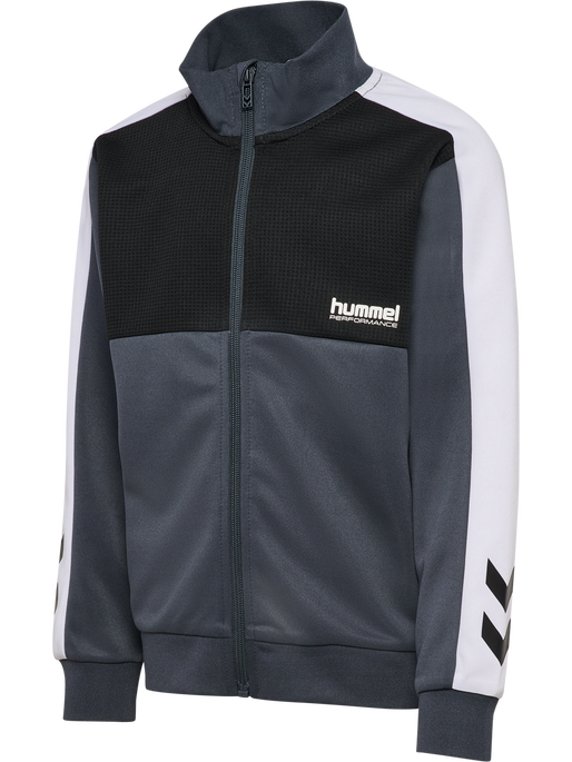 hmlJR COLORBLOCK TRACKSUIT, OMBRE BLUE, packshot