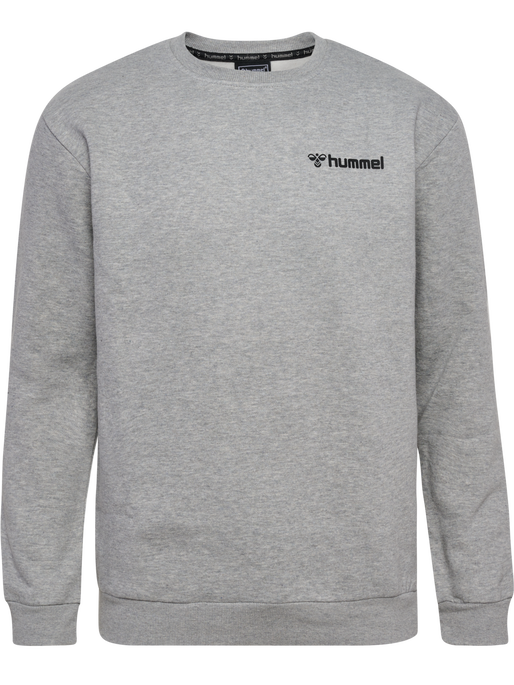 hmlMOVER COTTON SWEATSHIRT, GREY MELANGE hmlMOVER COTTON SWEATSHIRT, GREY MELANGE, packshot
