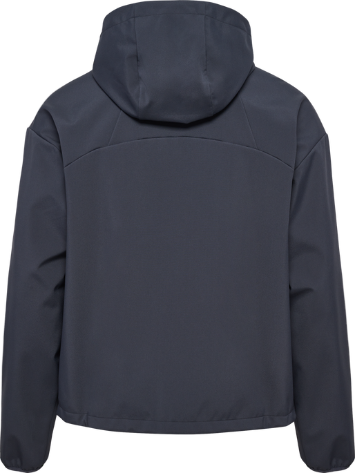 hmlLOOSE SOFTSHELL JACKET, EBONY, packshot