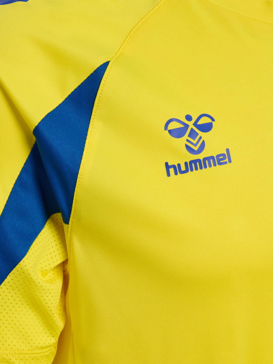 hmlCORE 2.0 JERSEY S/S, BLAZING YELLOW/TRUE BLUE, packshot