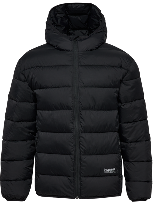 hmlLIGHTWEIGHT PUFFER JACKET, BLACK, packshot