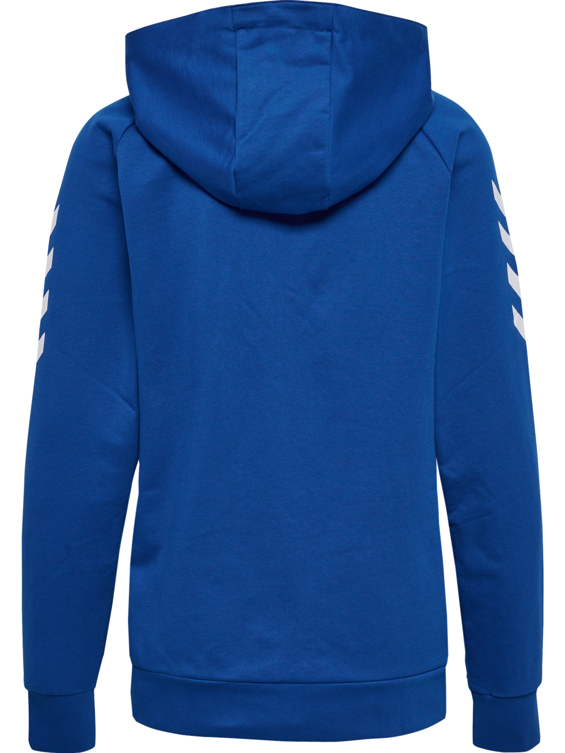HMLGO COTTON ZIP HOODIE WOMAN, TRUE BLUE, packshot