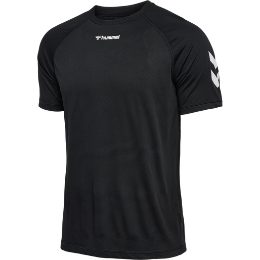 hmlMT BOW T-SHIRT, BLACK, packshot