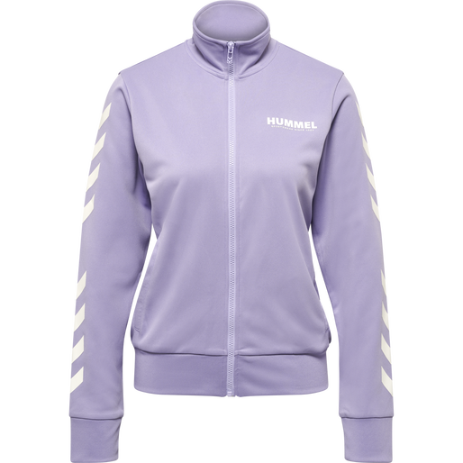 hmlLEGACY POLY WOMAN ZIP JACKET, HEIRLOOM LILAC, packshot