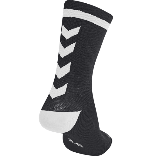 ELITE INDOOR SOCK LOW, BLACK/WHITE ELITE INDOOR SOCK LOW, BLACK/WHITE, packshot