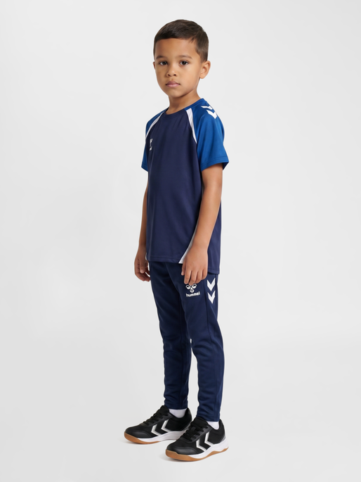 hmlLEAD 2.0 TRAINING PANTS KIDS, MARINE, model