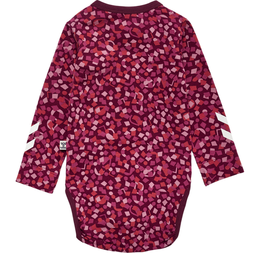 hmlCONFETTI BODY L/S, WINDSOR WINE, packshot