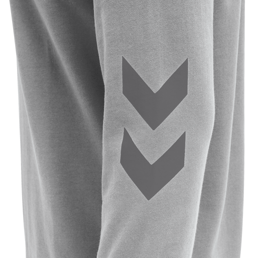 hmlLEGACY SWEATSHIRT PLUS, GREY MELANGE, packshot