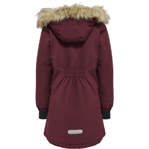 hmlLEAF TEX COAT, WINDSOR WINE hmlLEAF TEX COAT, WINDSOR WINE, packshot