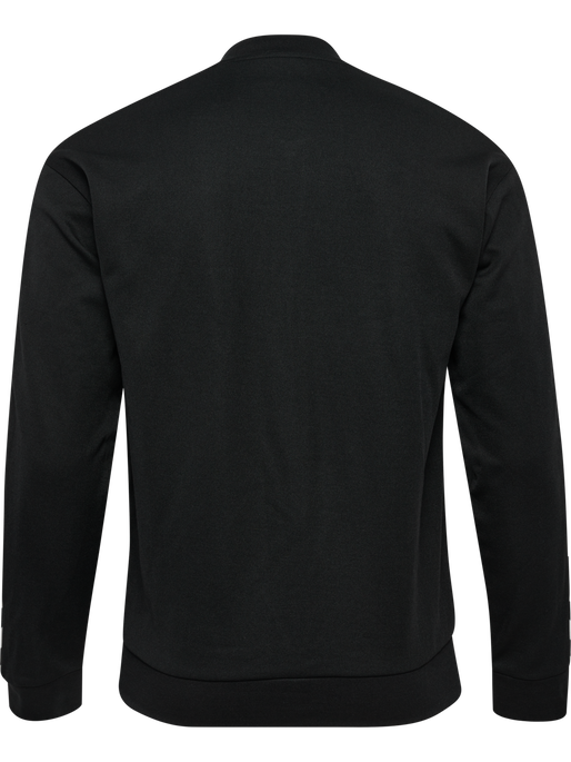 hmlARCHIVE REGULAR POLY ZIP JACKET, BLACK hmlARCHIVE REGULAR POLY ZIP JACKET, BLACK, packshot