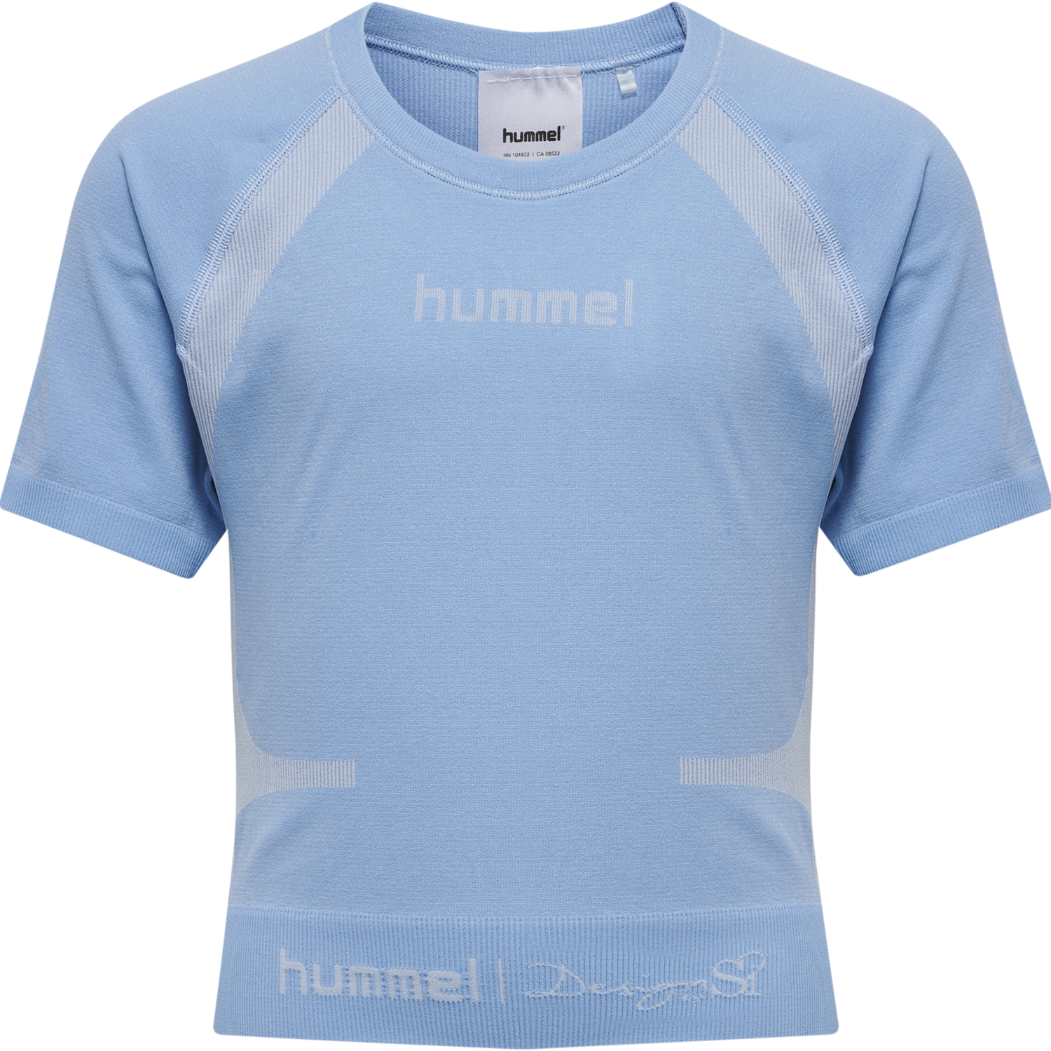 hmlSI SEAMLESS T-SHIRT S/S, BEL AIR BLUE, packshot