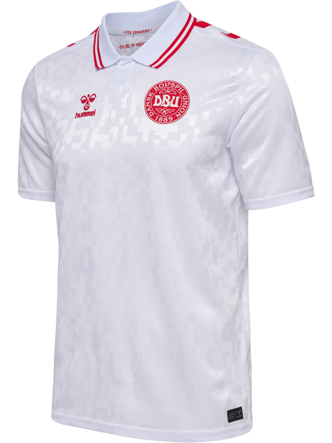DBU 24 AWAY JERSEY S/S KIDS, WHITE, packshot